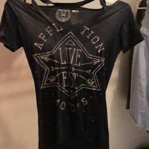 Brand new affliction t shirt